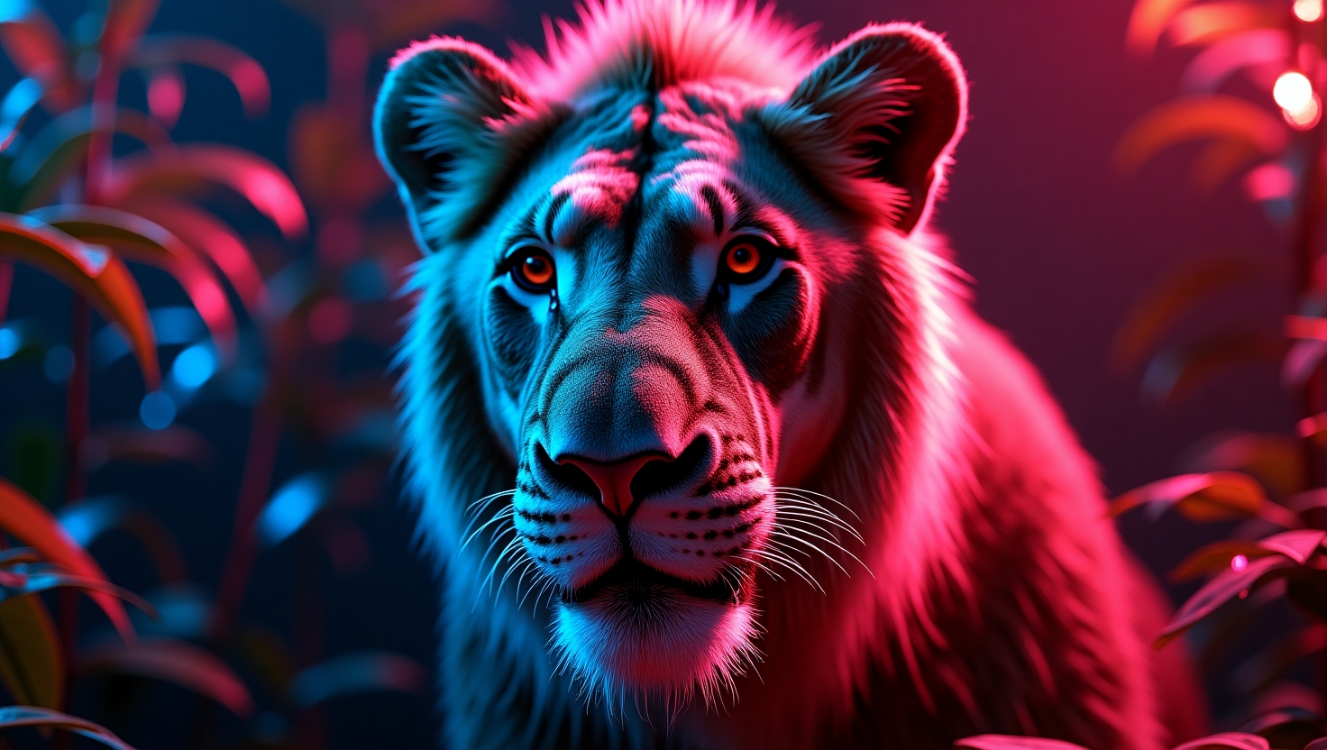 Lion’s 4K HD Wallpaper for PC