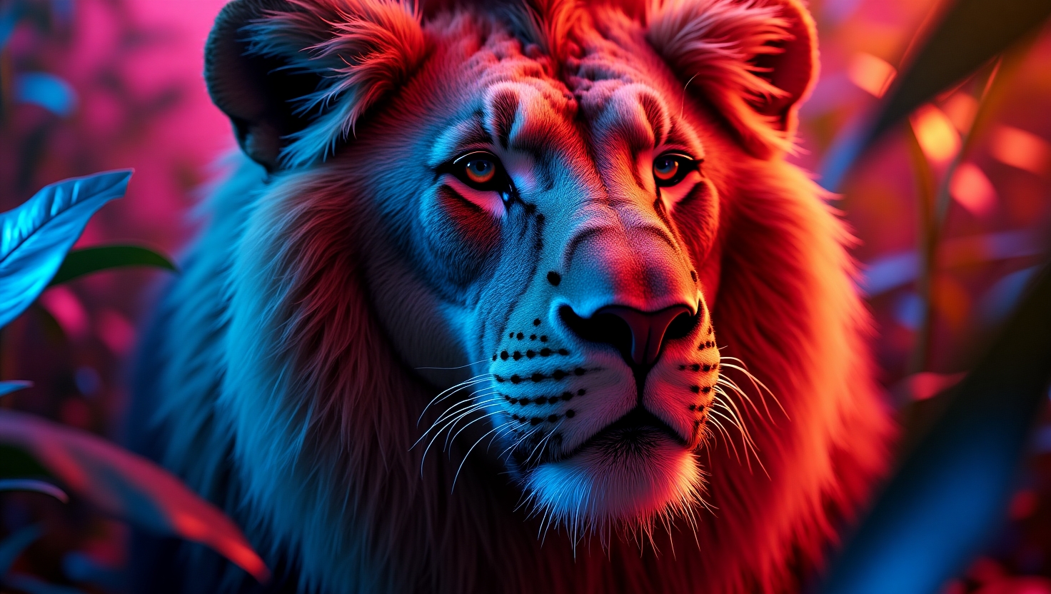 Lion’s 4K HD Wallpaper for PC