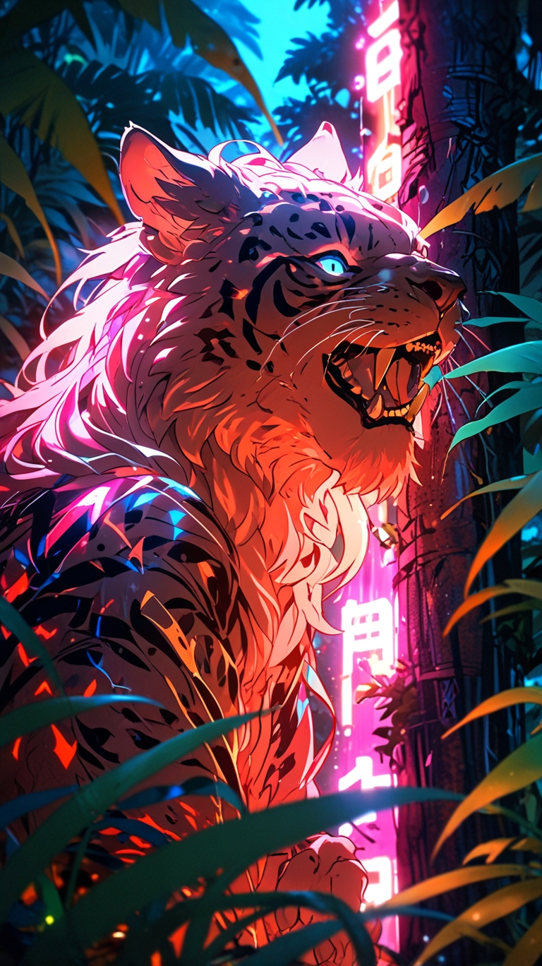 Tiger’s HD Wallpaper for Mobile Phone, Iphone