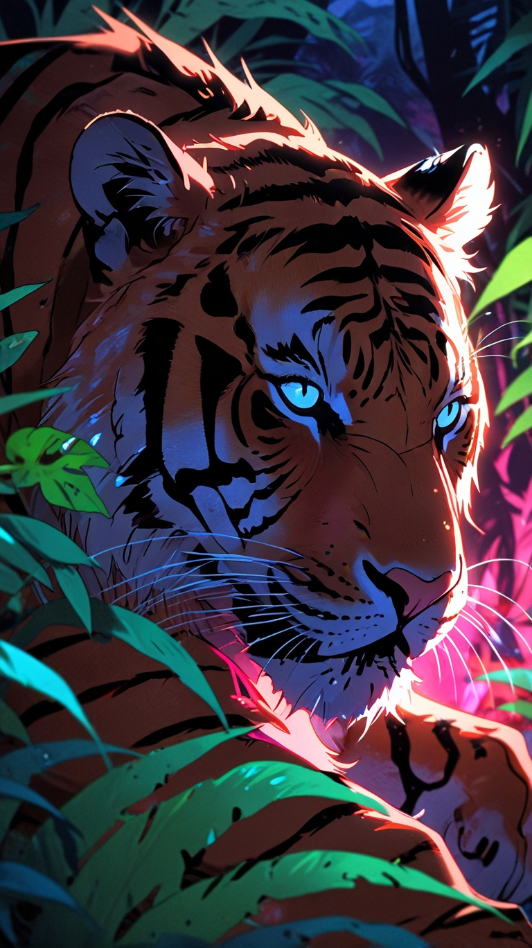 Tiger’s HD Wallpaper for Mobile Phone, Iphone