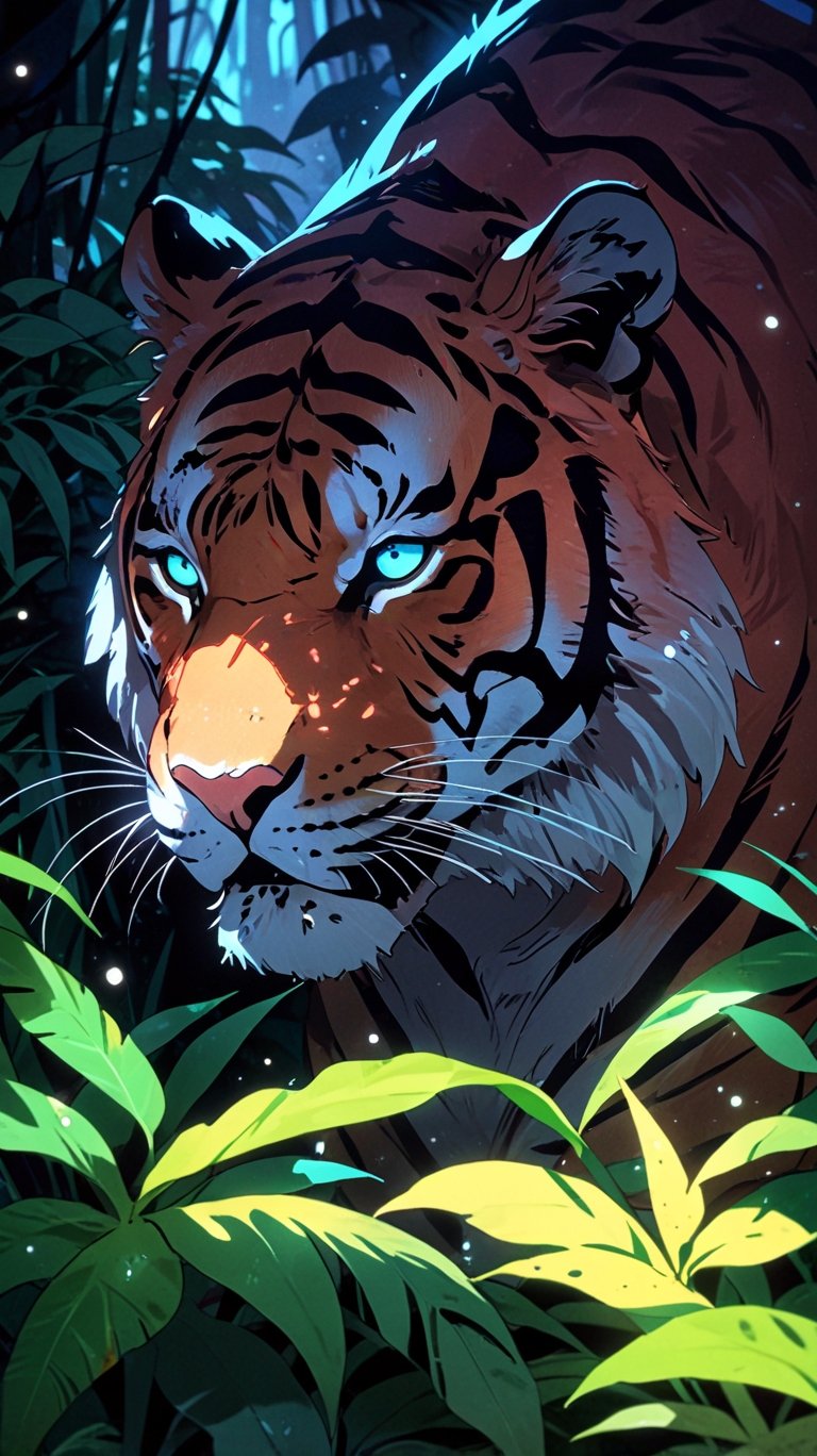 Tiger’s HD Wallpaper for Mobile Phone, Iphone