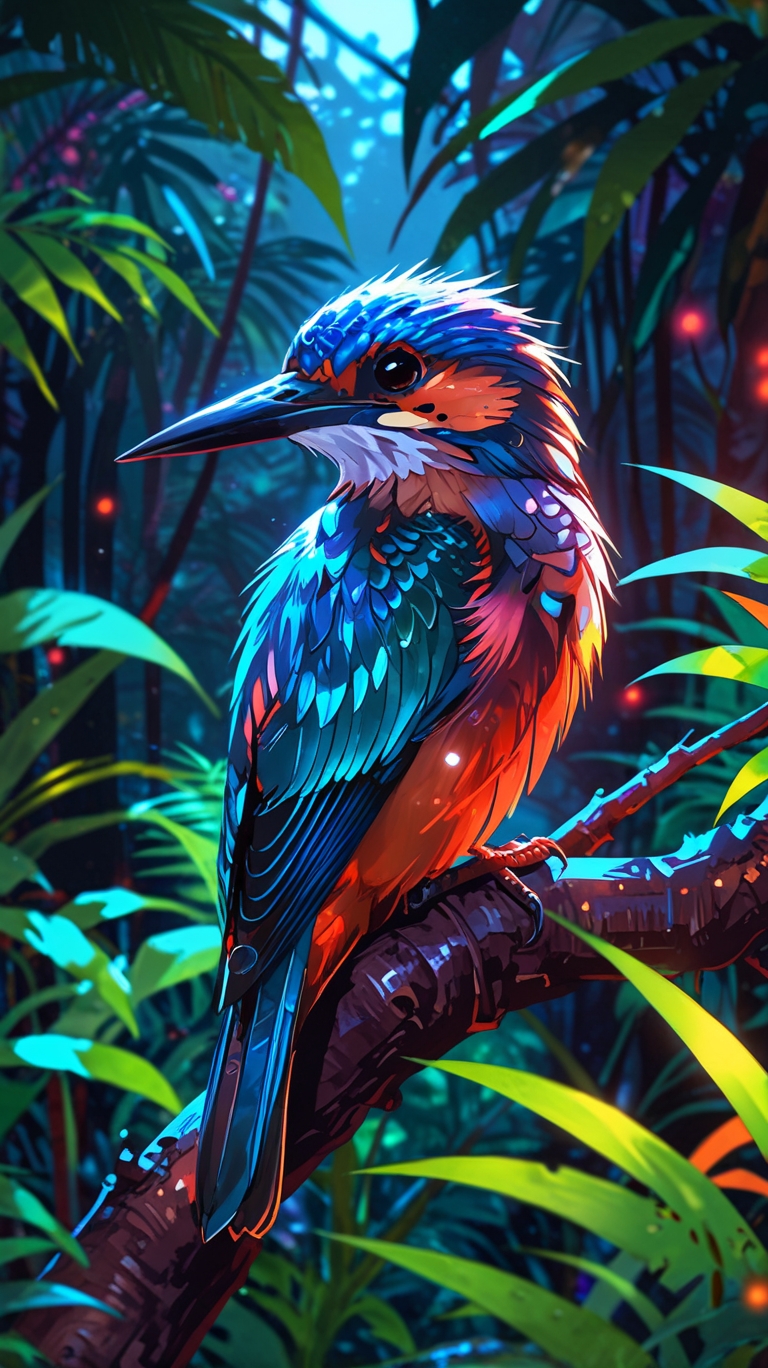HD Humming Bird’s Mobile , I Phone Wallpaper