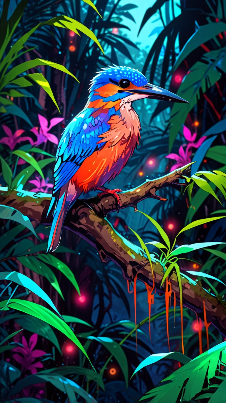 HD Humming Bird’s Mobile , I Phone Wallpaper