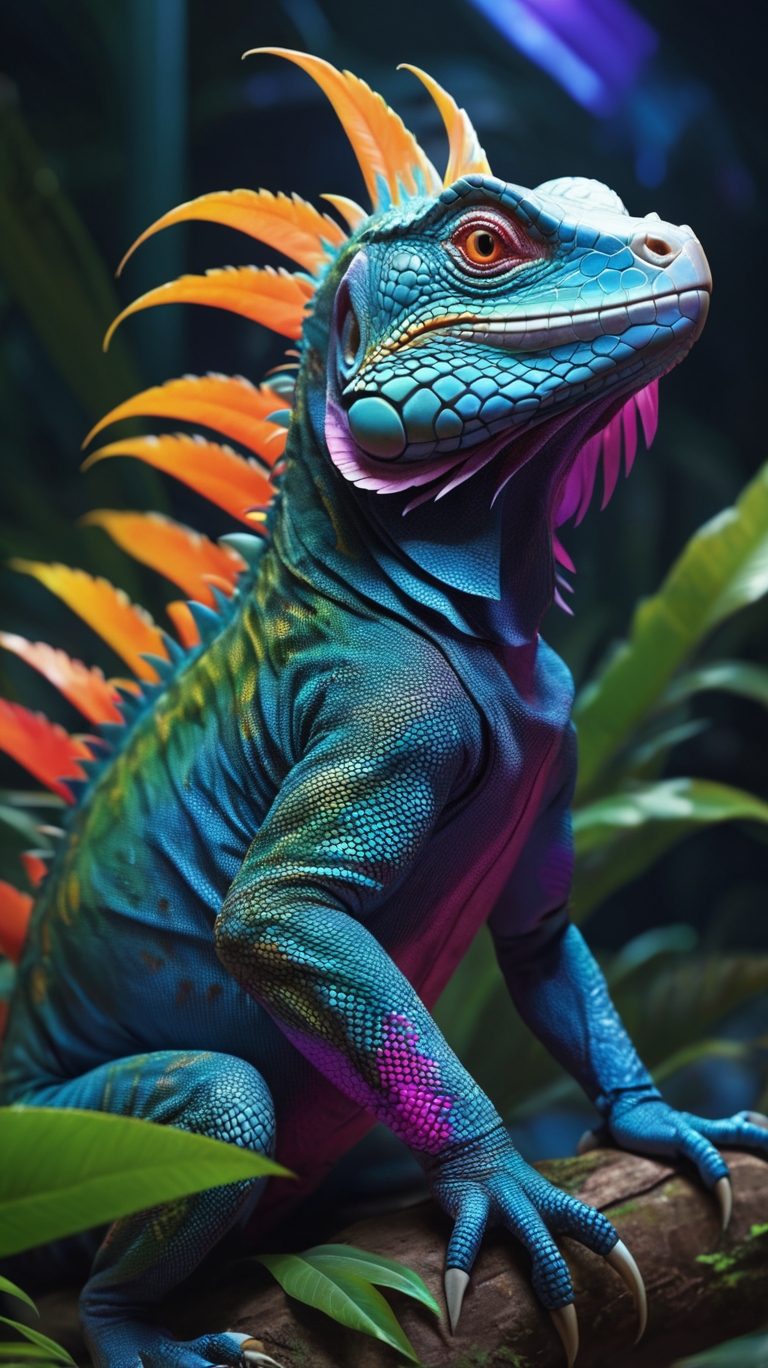 HD Iguana’s Mobile , I Phone Wallpaper