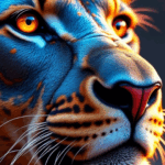 Lion’s Mobile Phone HD Wallpaper