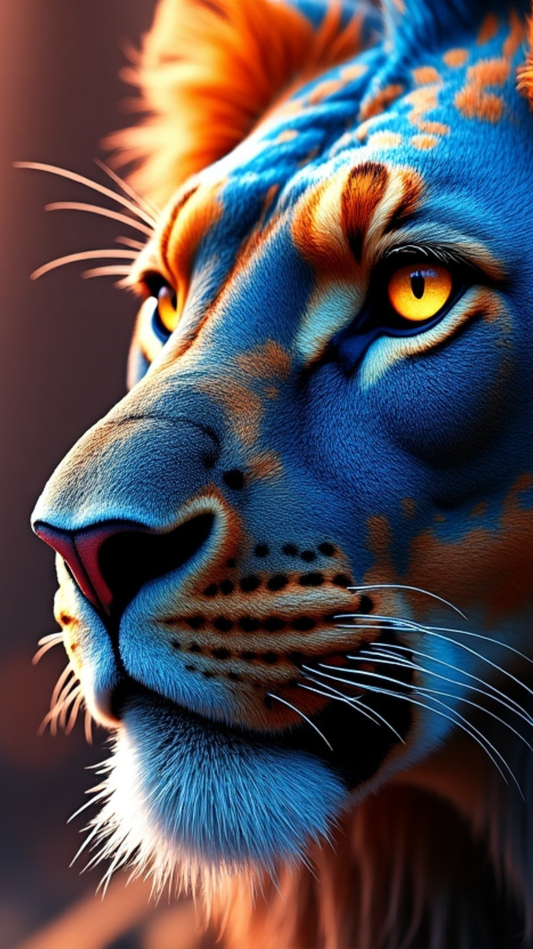 Lion’s Wallpaper for Mobile Phone