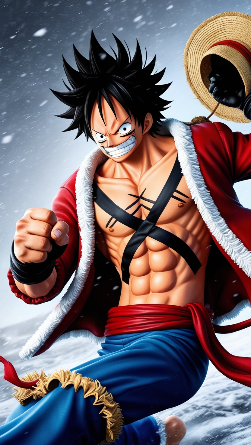HD Luffy’s Mobile, I Phone Wallpaper