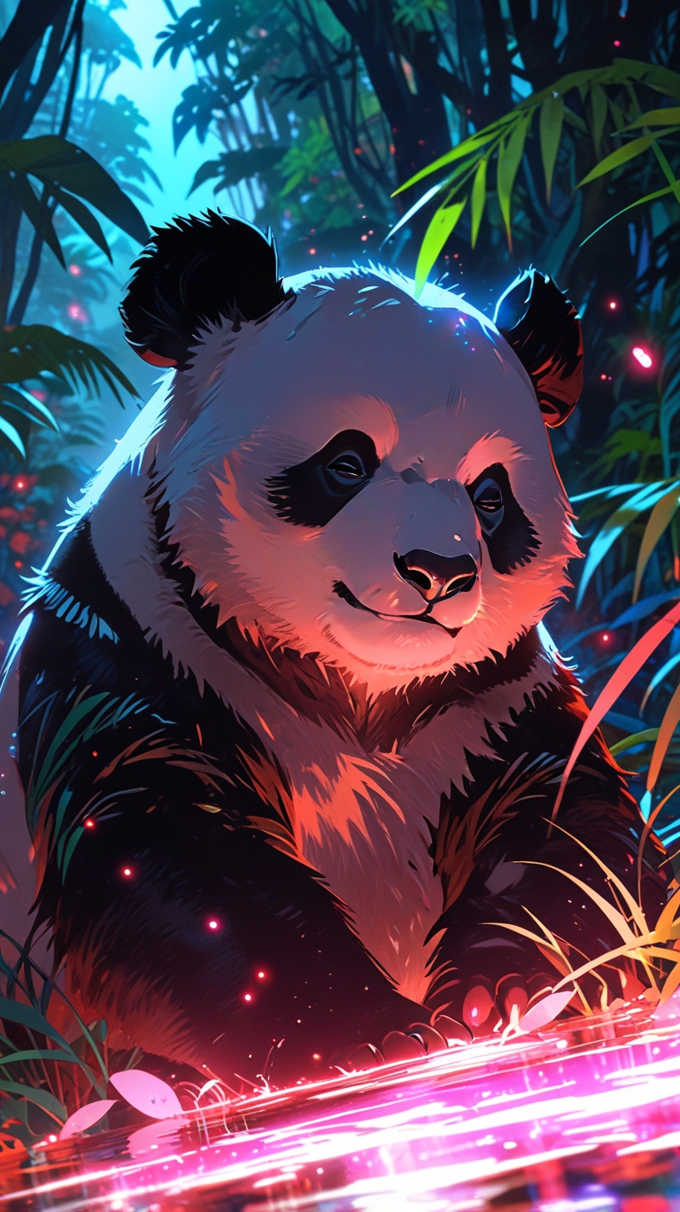 Panda’s HD Wallpaper for Mobile Phone, IPhone