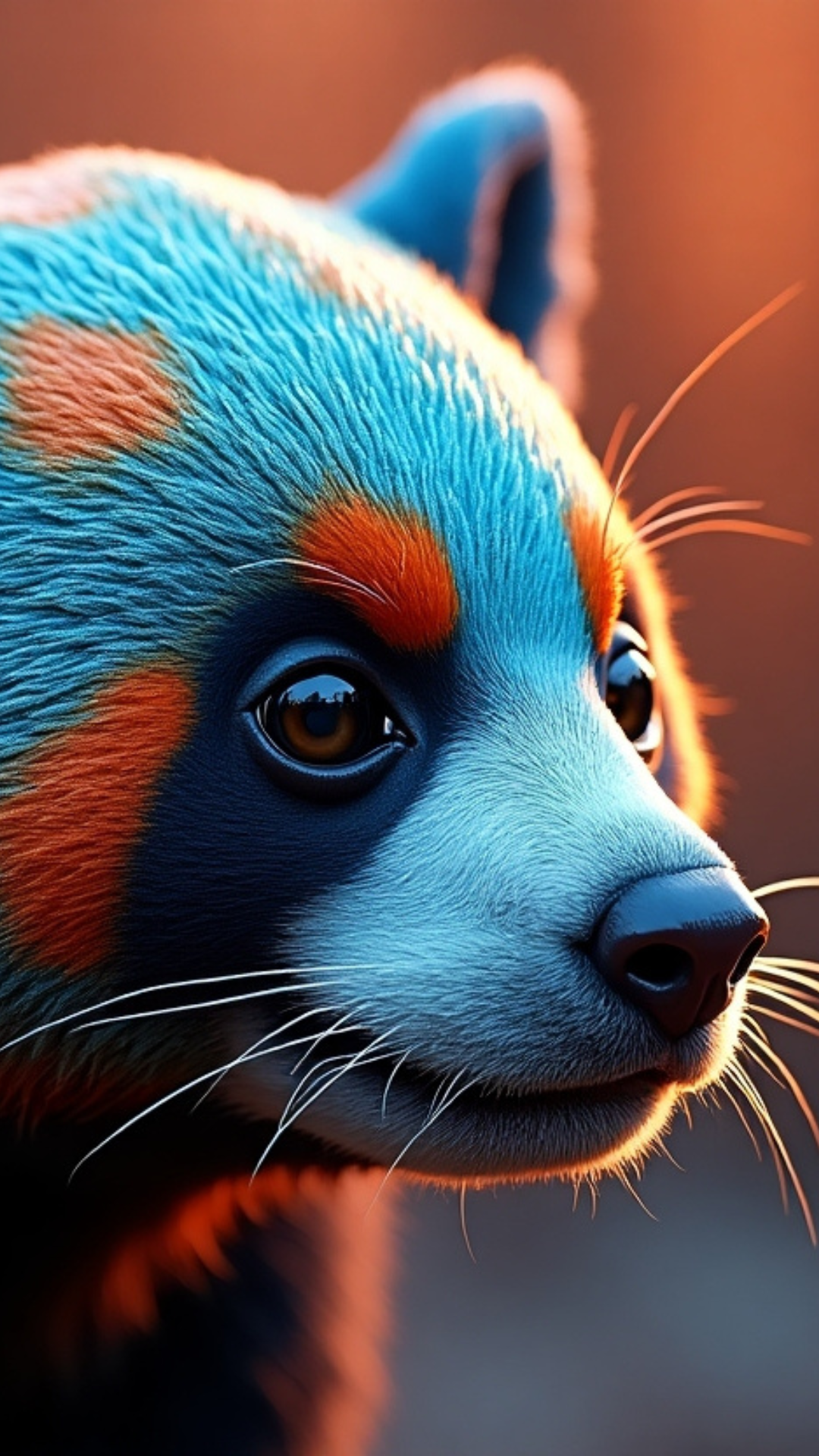 Panda’s Mobile Phone HD Wallpaper