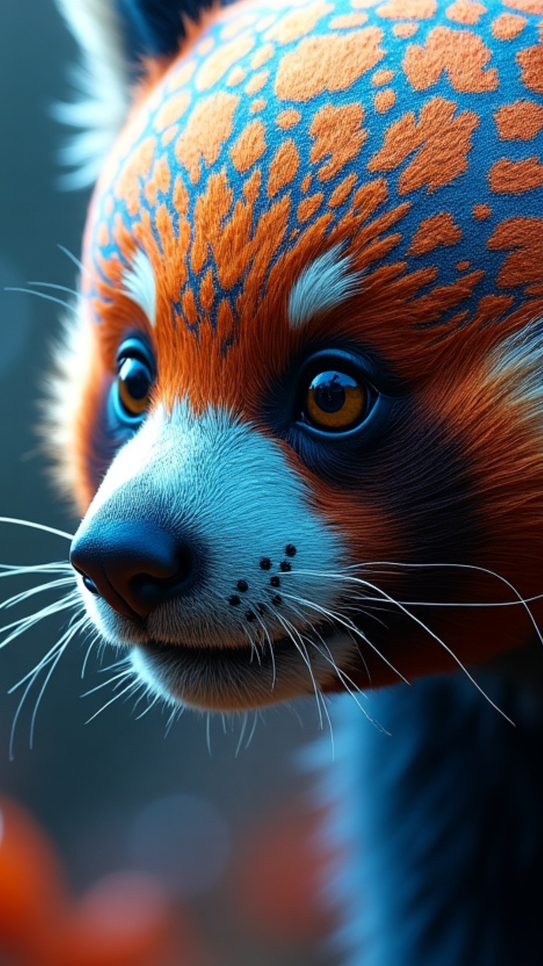 Panda’s Mobile phone HD Wallpaper