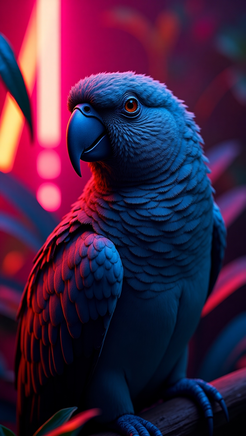 Parrot’s HD Wallpaper for Mobile Phone, Iphone