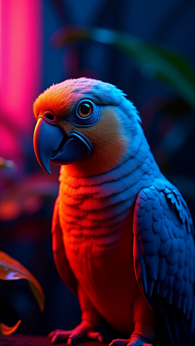 Parrot’s HD Wallpaper for Mobile Phone, Iphone