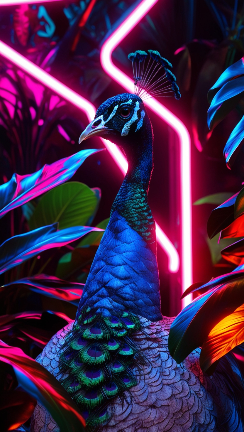 Peacock’s HD Wallpaper for Mobile Phone, Iphone