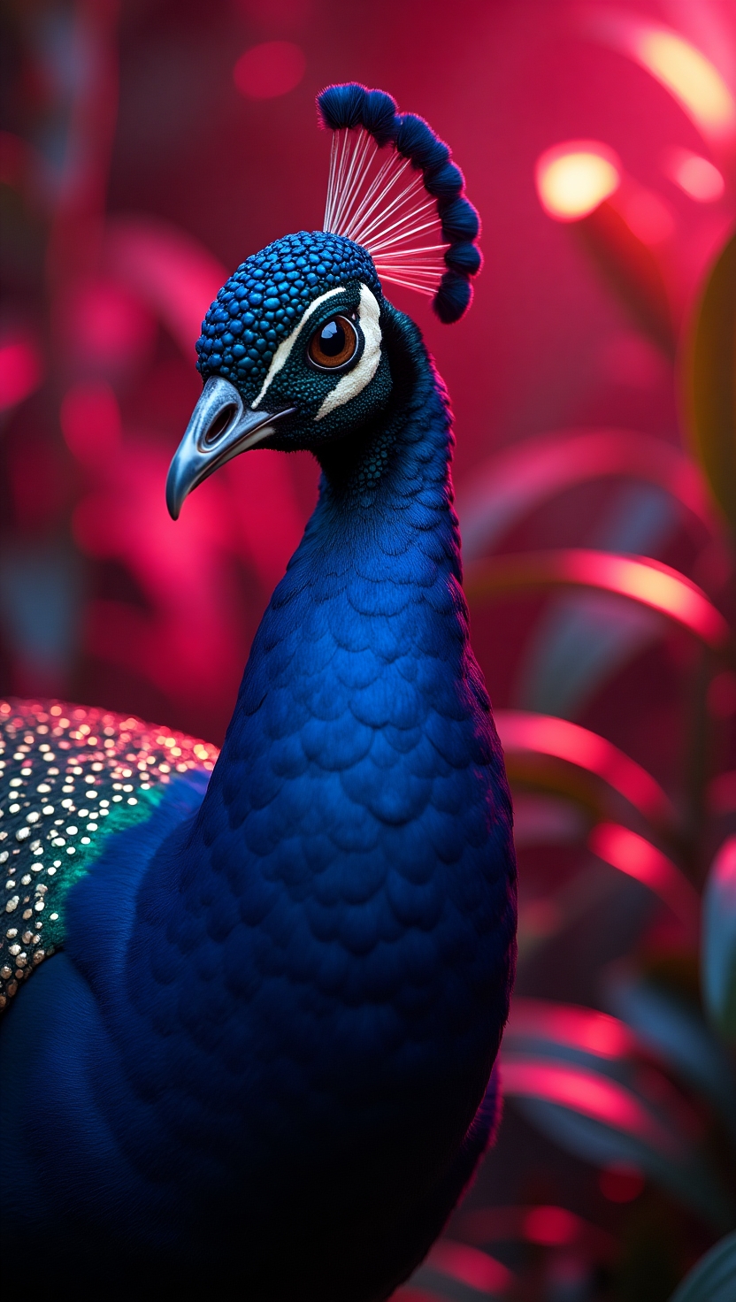 Peacock’s HD Wallpaper for Mobile Phone, Iphone