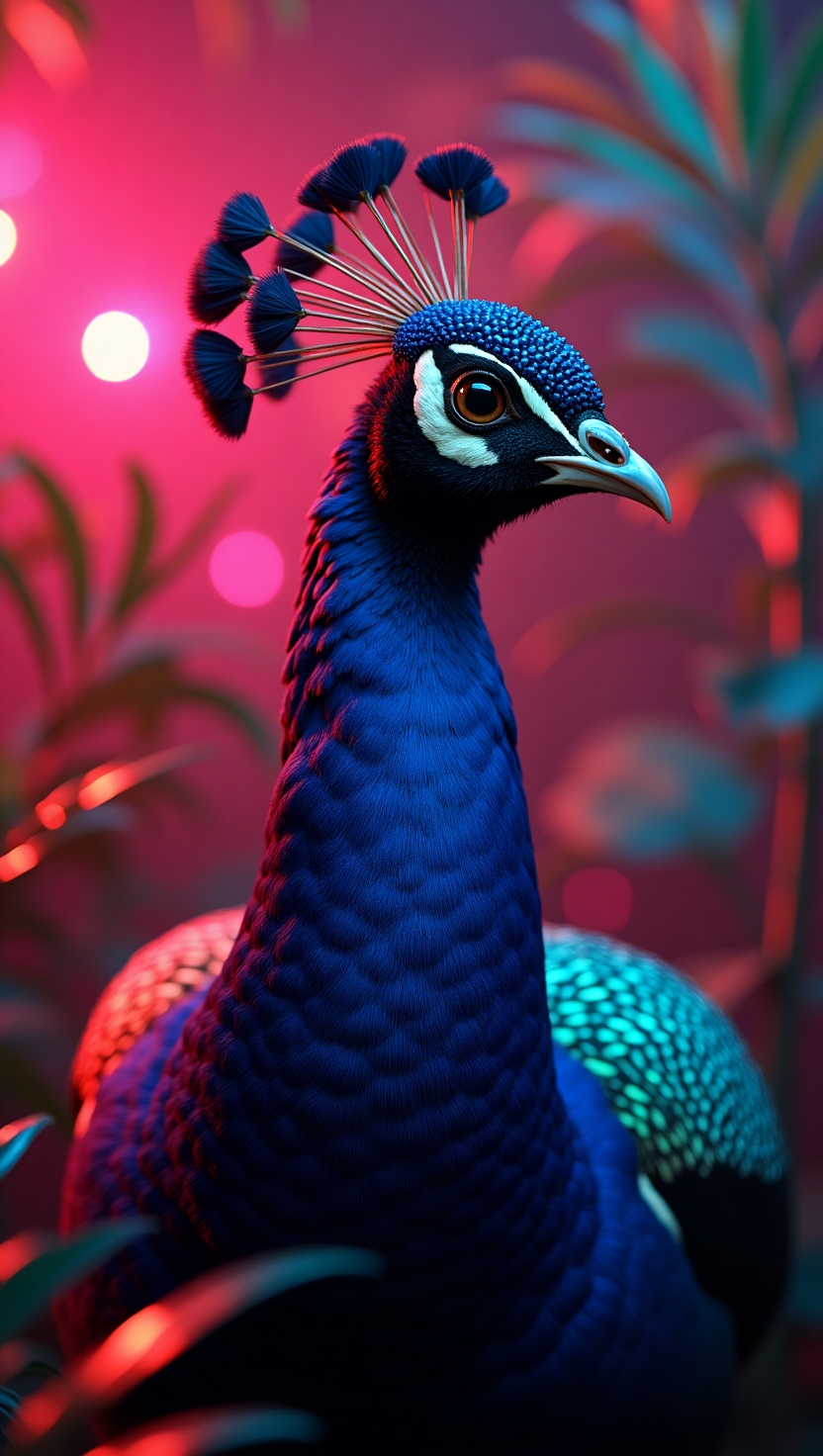 Peacock’s HD Wallpaper for Mobile Phone, Iphone
