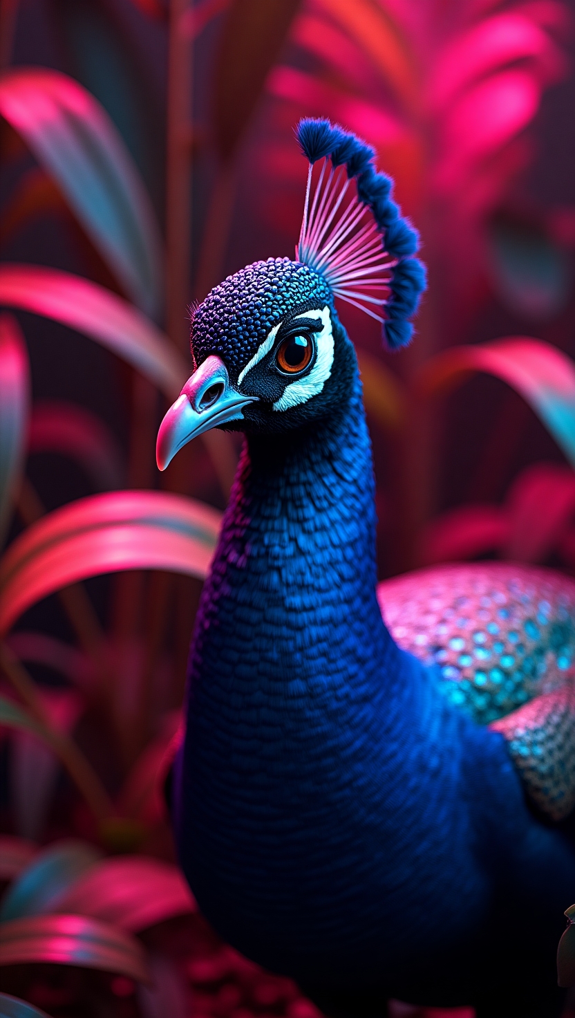Peacock’s HD Wallpaper for Mobile Phone, Iphone