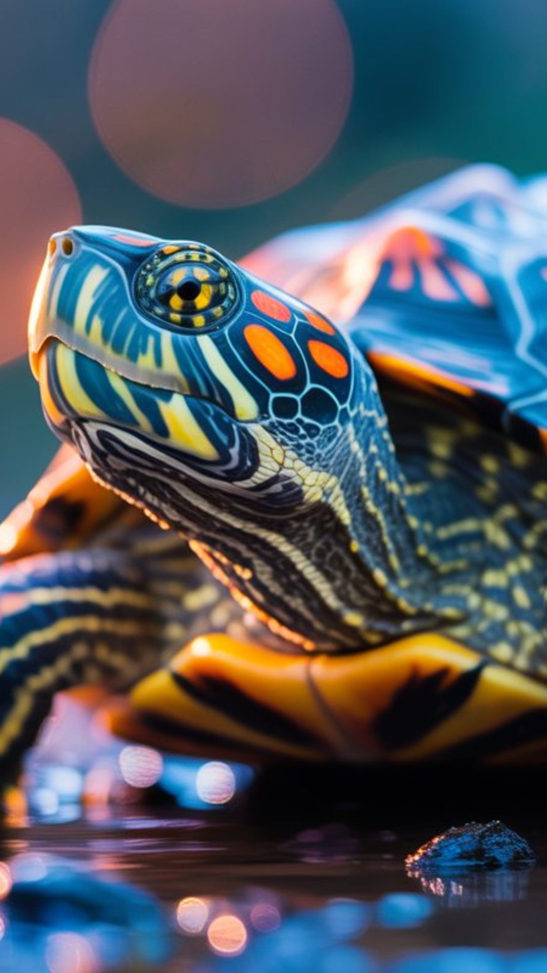 Turtle’s Mobile Phone HD Wallpaper