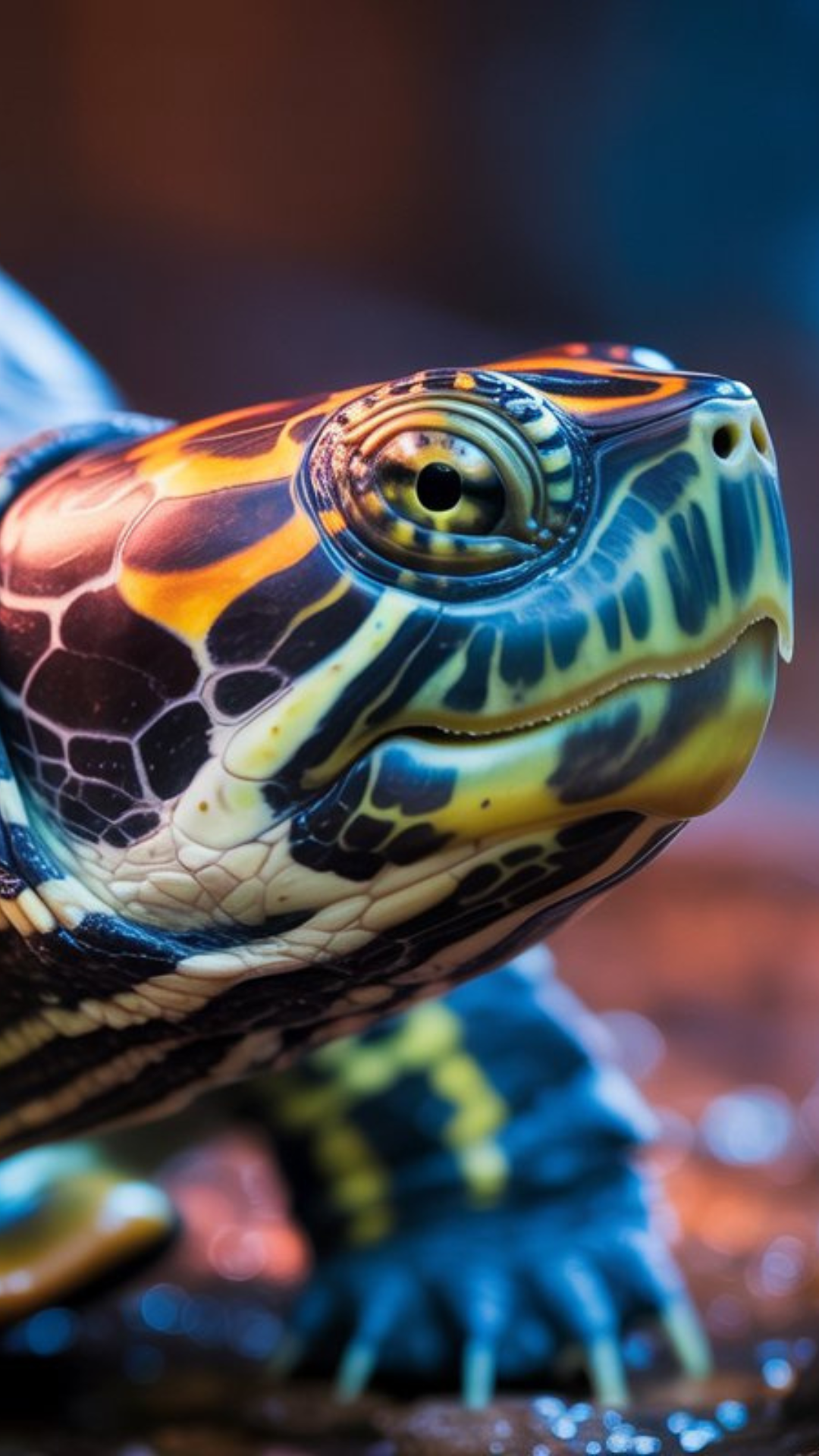 Turtle’s Mobile Phone HD Wallpaper