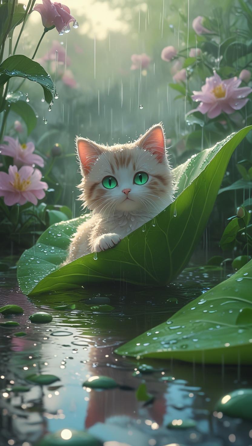 Cute Cat’s Mobile , I Phone HD Wallpaper