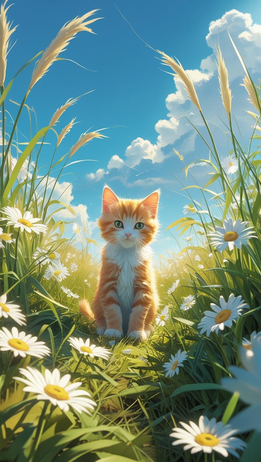 Cute Cat’s Mobile , I Phone HD Wallpaper