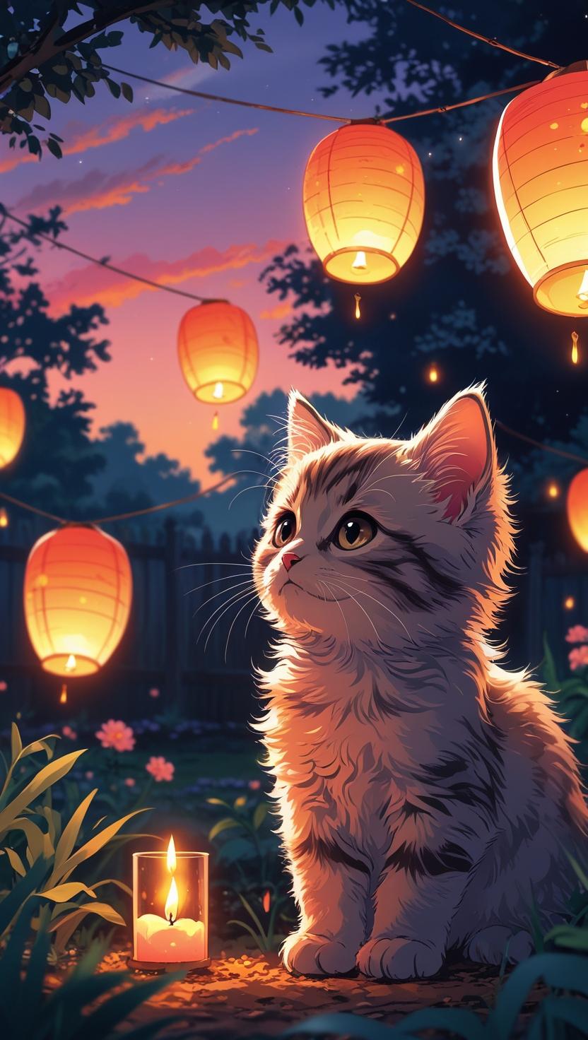 Cute Cat’s Mobile , I Phone HD Wallpaper