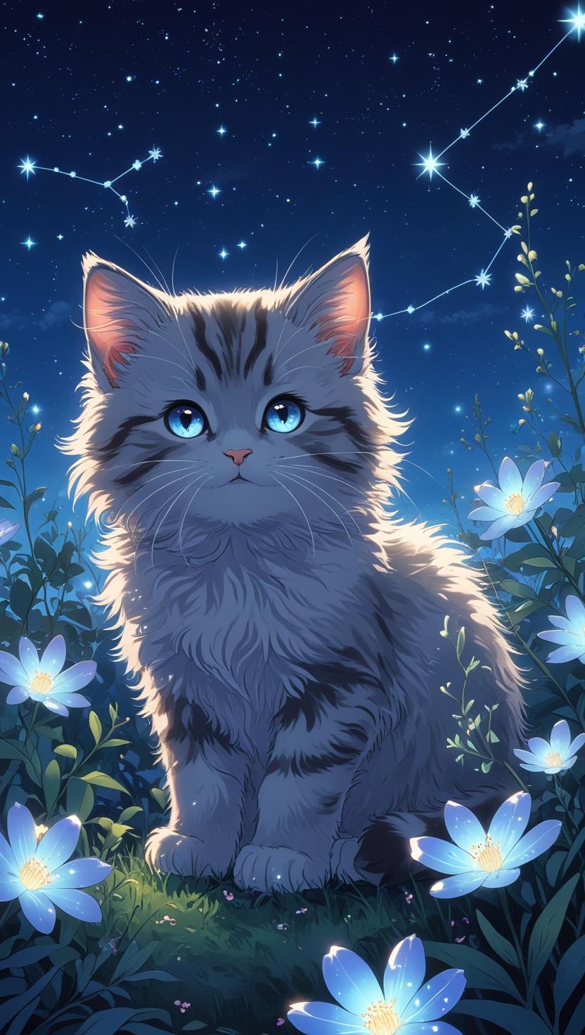 Cute Cat’s Mobile , I Phone HD Wallpaper