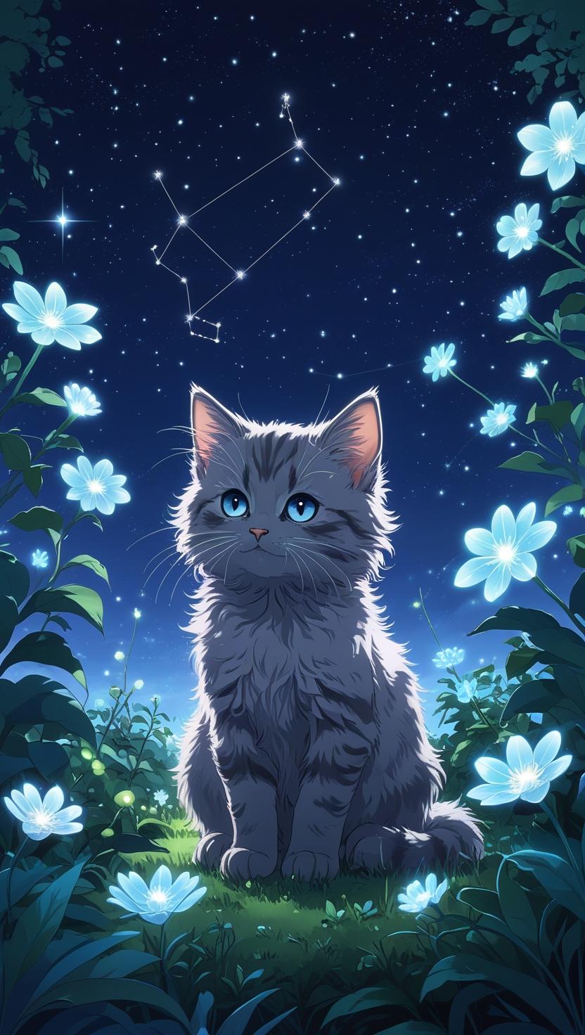 Cute Cat’s Mobile , I Phone HD Wallpaper
