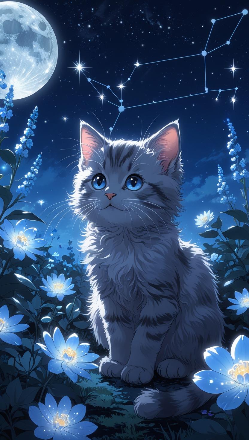 Cute Cat’s Mobile , I Phone HD Wallpaper