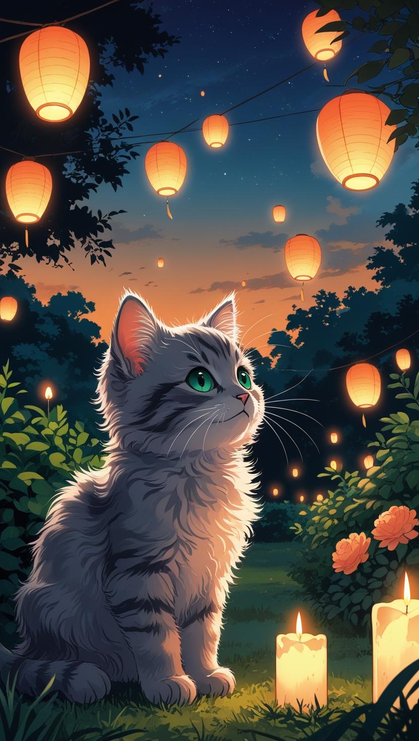 Cute Cat’s Mobile , I Phone HD Wallpaper