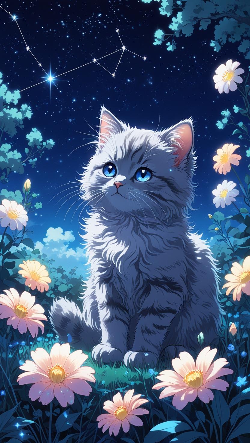 Cute Cat’s Mobile , I Phone HD Wallpaper