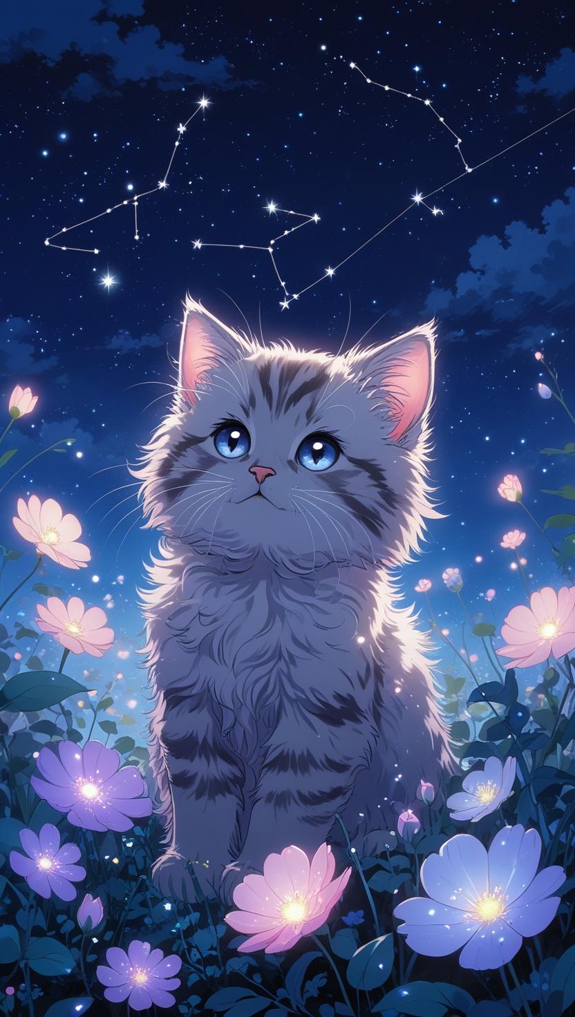 Cute Cat’s Mobile , I Phone HD Wallpaper