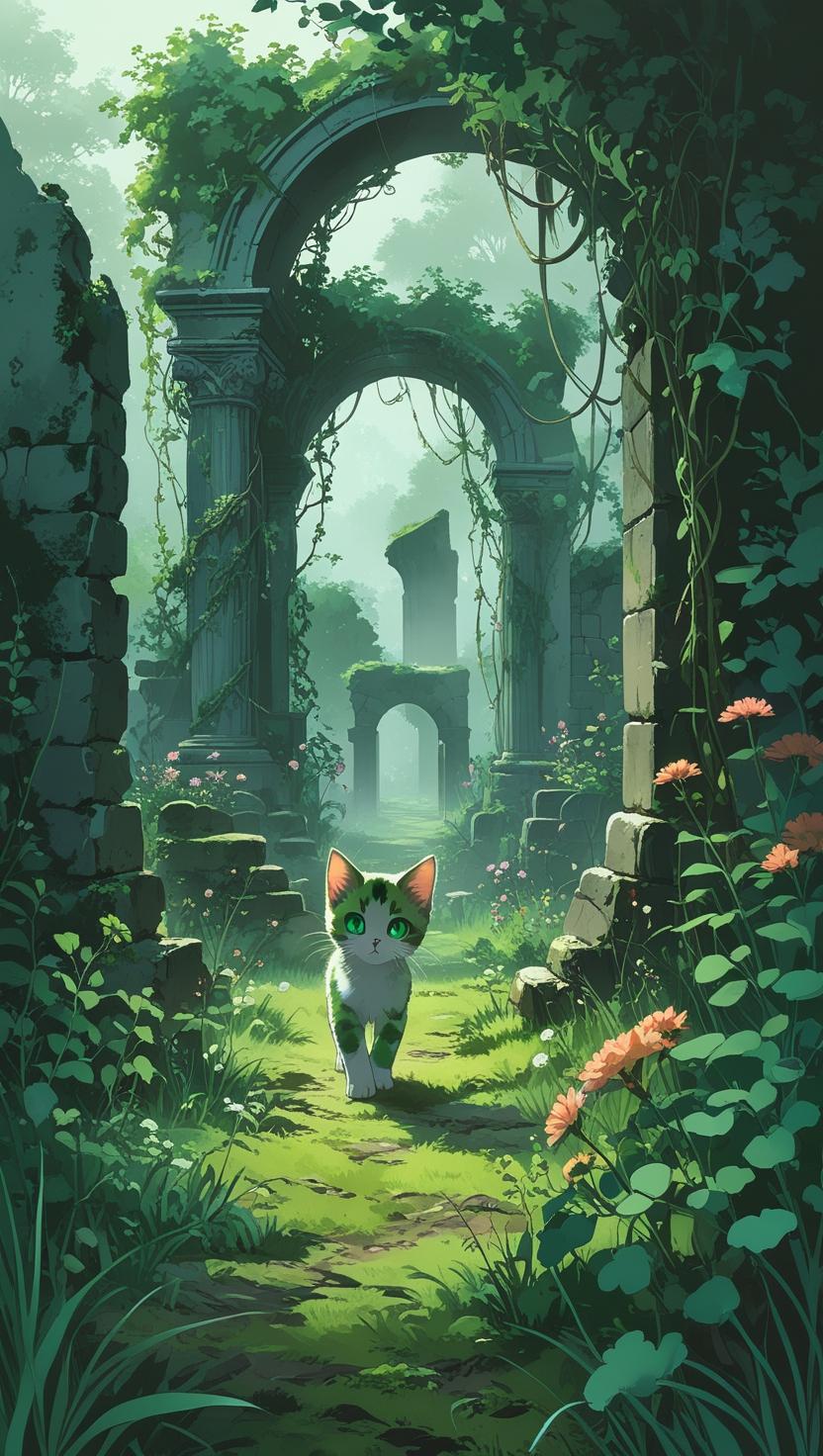Cute Cat’s Mobile , I Phone HD Wallpaper