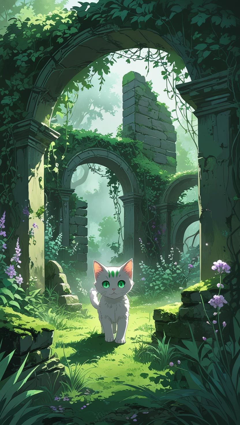 Cute Cat’s Mobile , I Phone HD Wallpaper