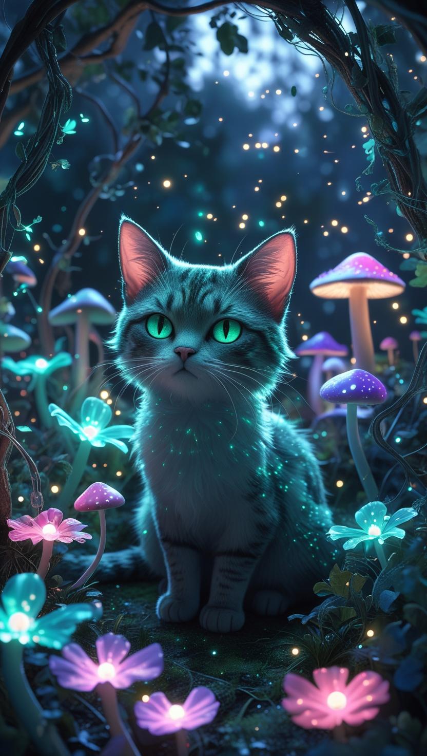 Cute Cat’s Mobile , I Phone HD Wallpaper