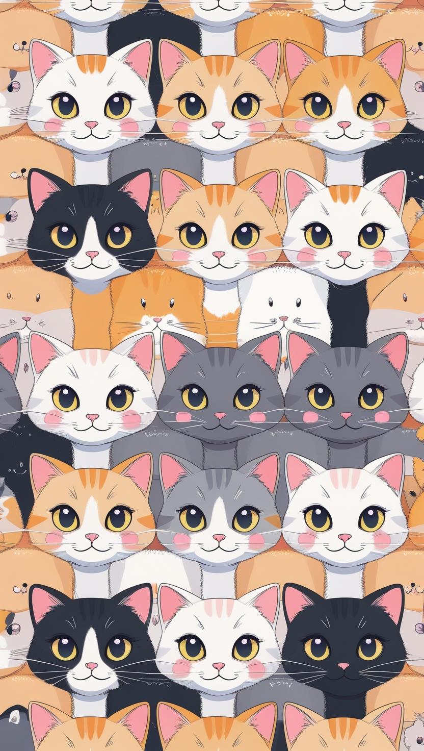 Cute Cat’s Mobile, IPhone HD Wallpaper