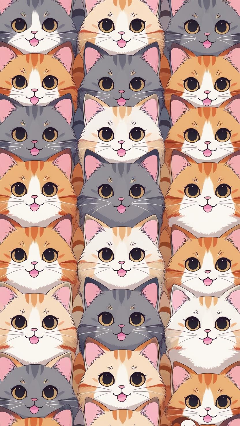 Cute Cat’s Mobile, IPhone HD Wallpaper