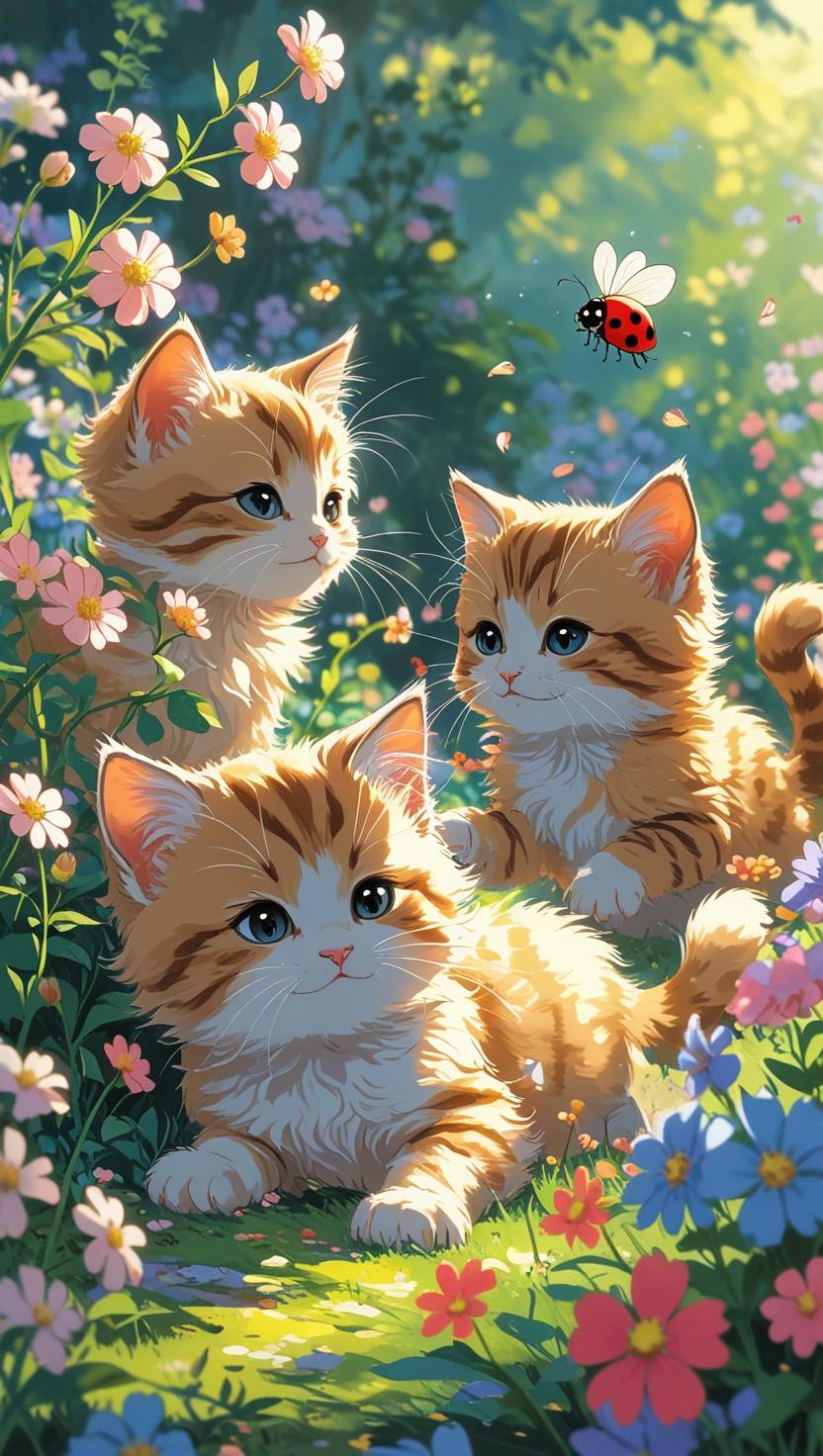 Cute Cat’s Mobile, IPhone HD Wallpaper