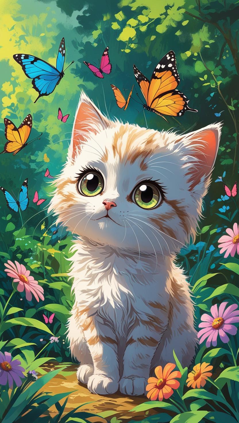 Cute Cat’s Mobile, IPhone HD Wallpaper