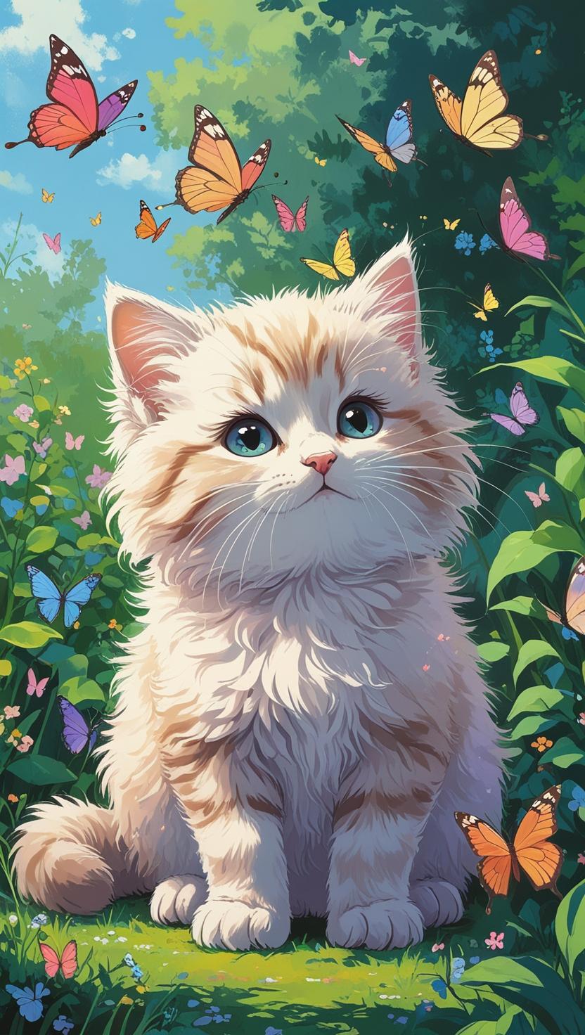 Cute Cat’s Mobile, IPhone HD Wallpaper