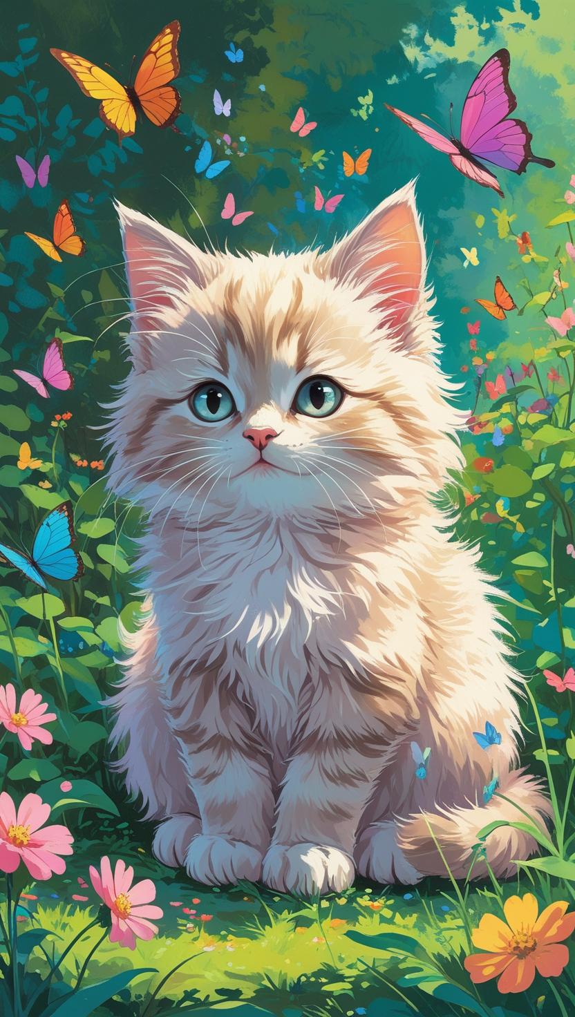 Cute Cat’s Mobile, IPhone HD Wallpaper