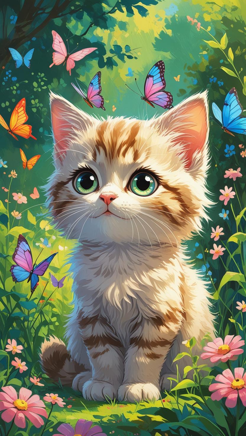 Cute Cat’s Mobile, IPhone HD Wallpaper