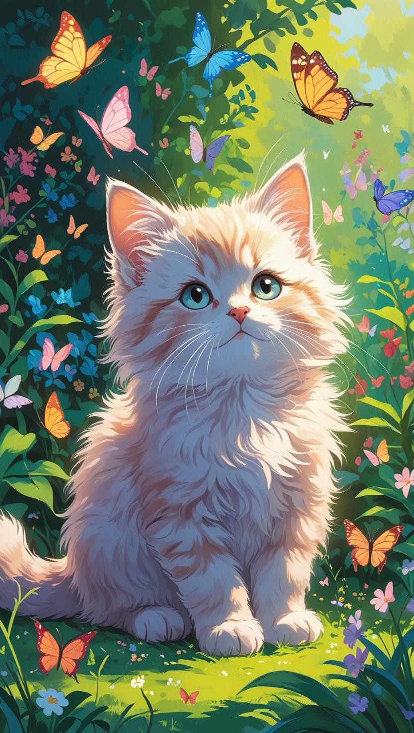 Cute Cat’s Mobile, IPhone HD Wallpaper
