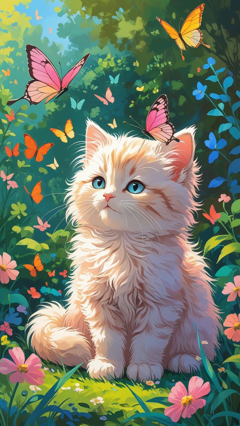Cute Cat’s Mobile, IPhone HD Wallpaper