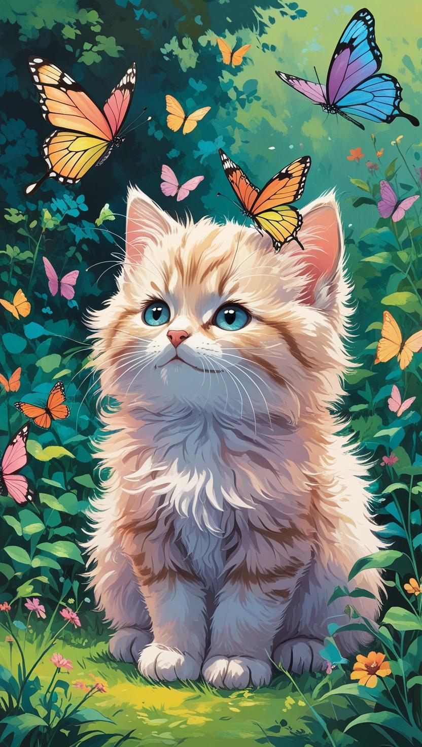 Cute Cat’s Mobile, IPhone HD Wallpaper