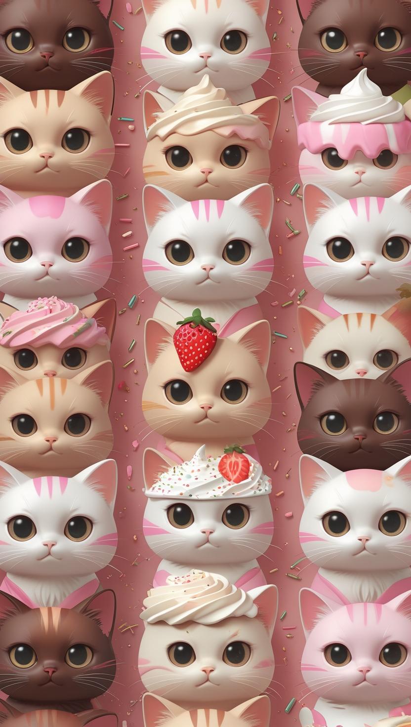 Cute Cat’s Mobile, IPhone HD Wallpaper