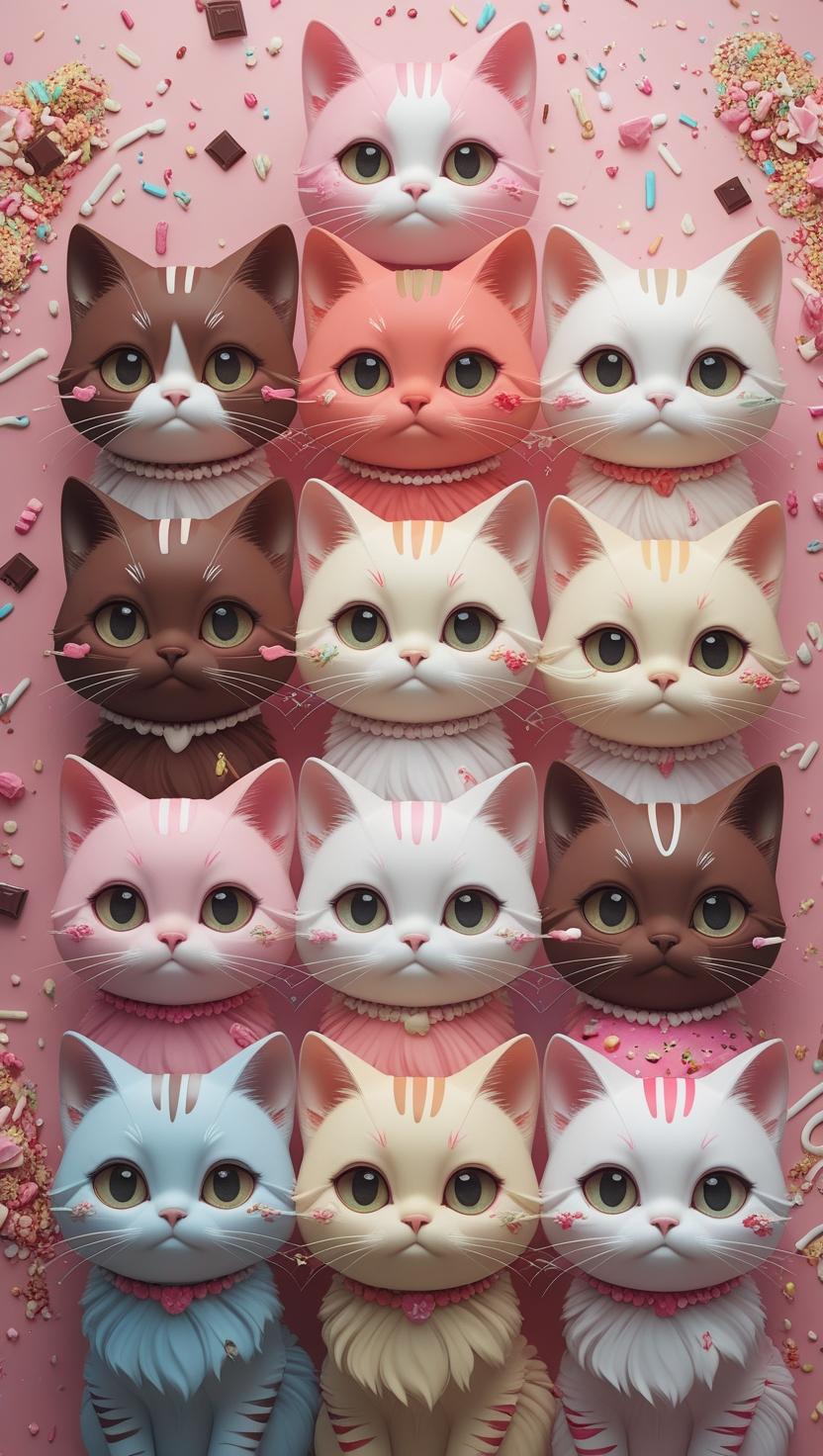 Cute Cat’s Mobile, IPhone HD Wallpaper