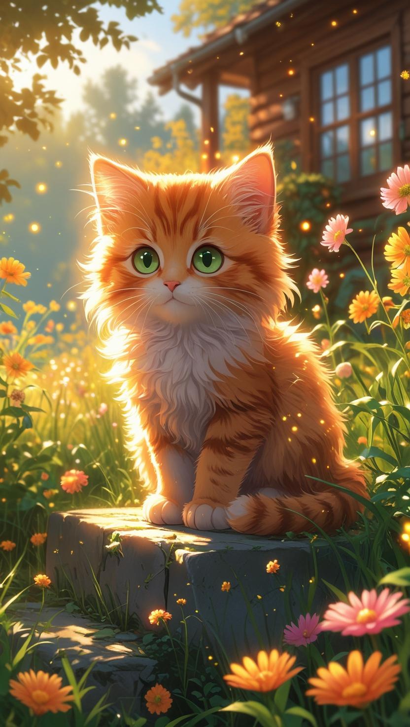 Cute Cat’s Mobile, IPhone HD Wallpaper