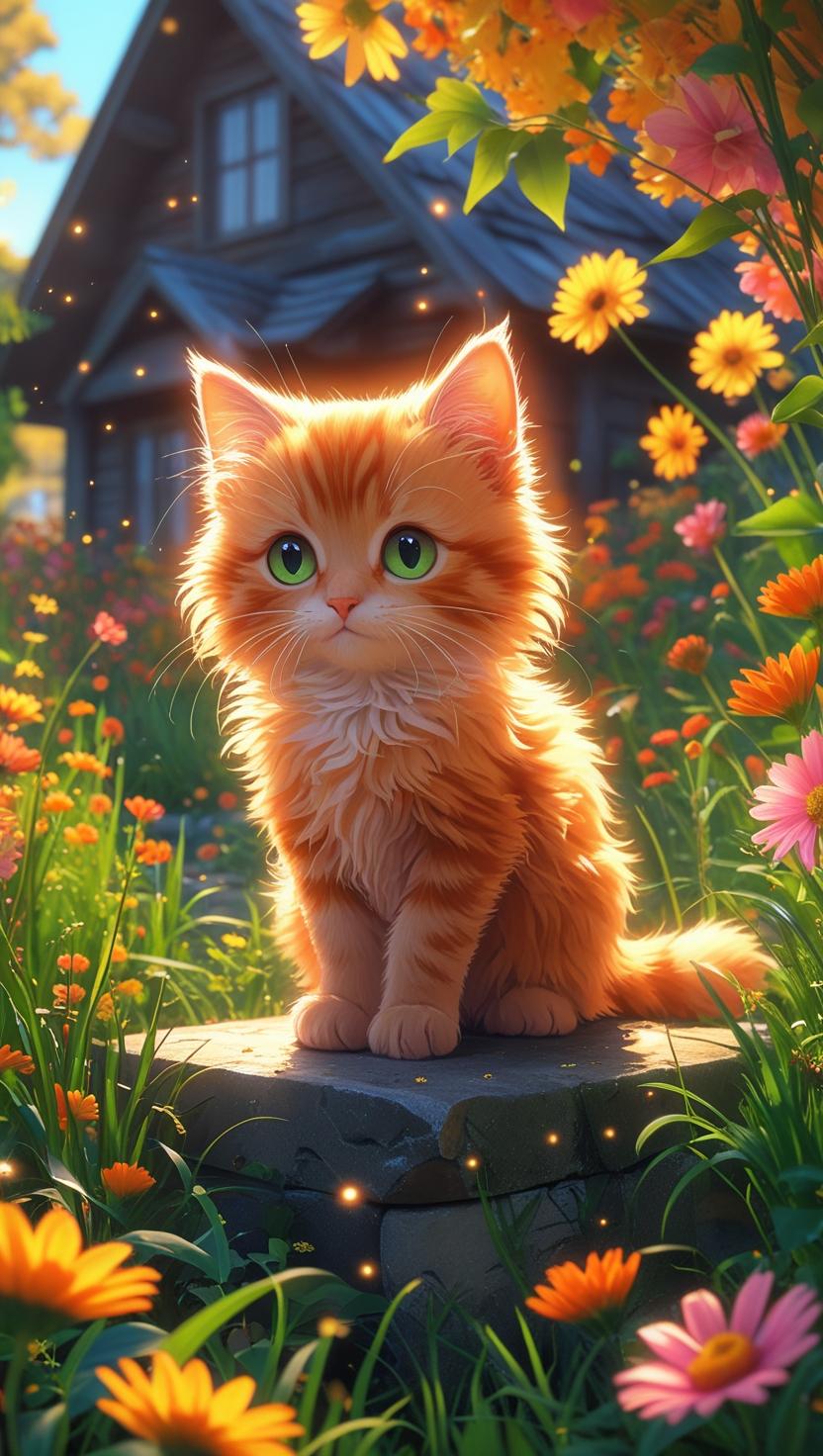 Cute Cat’s Mobile, IPhone HD Wallpaper
