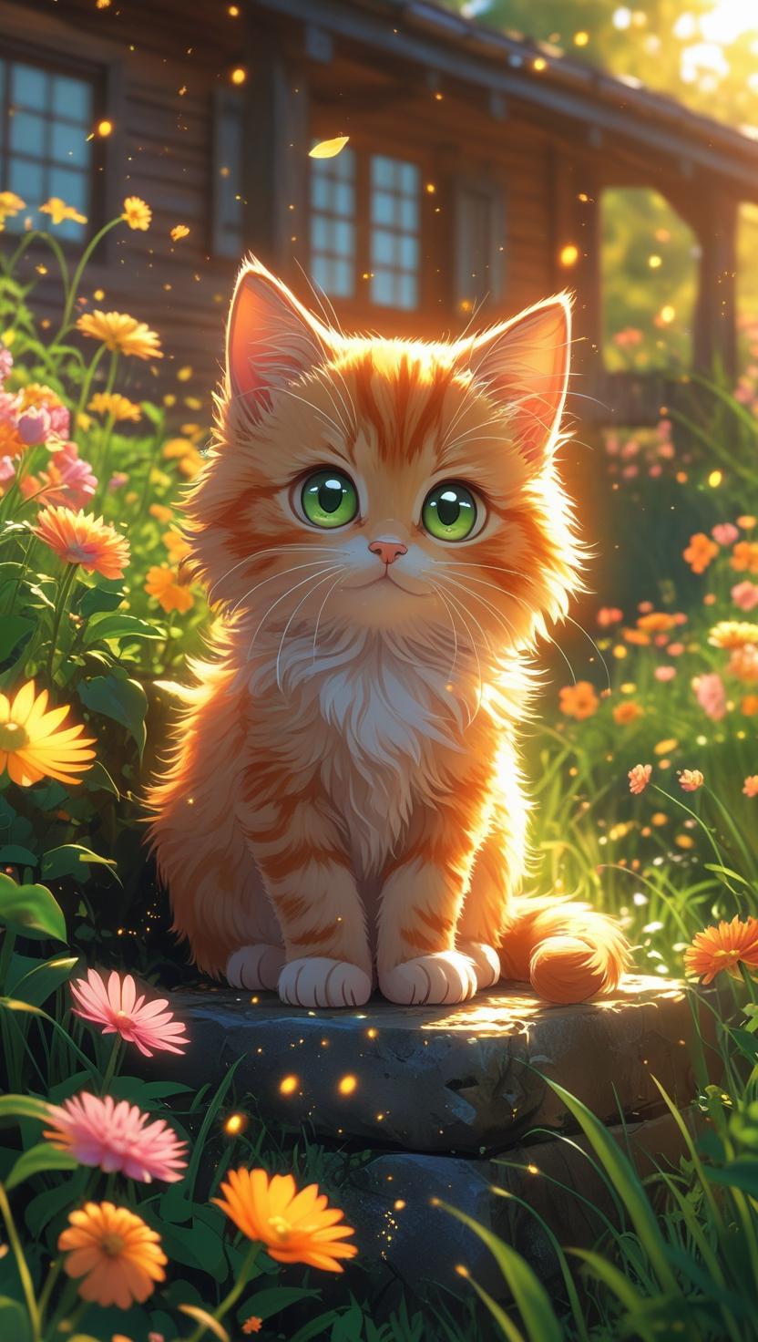 Cute Cat’s Mobile, IPhone HD Wallpaper