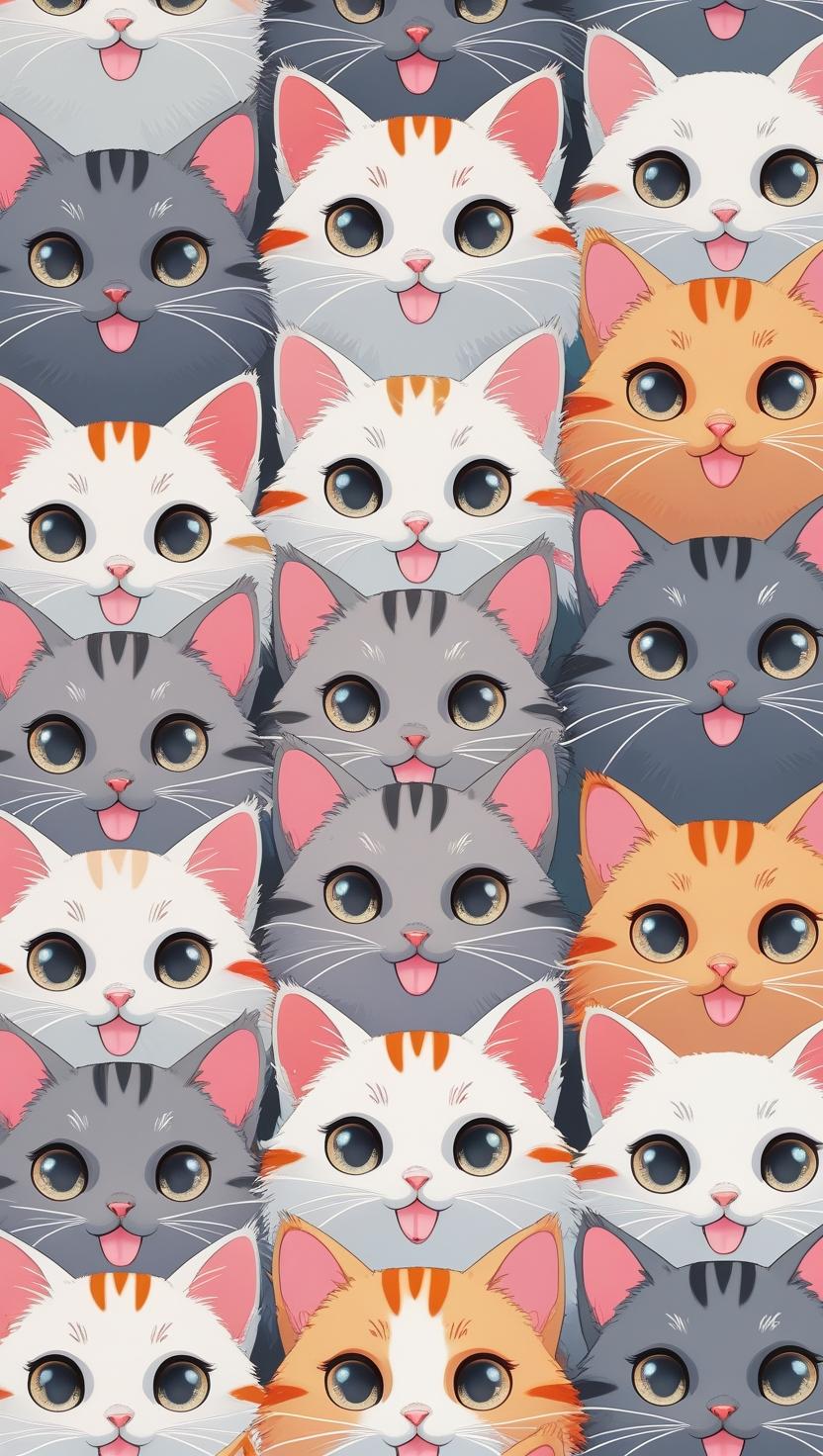 Cute Cat’s Mobile, IPhone HD Wallpaper